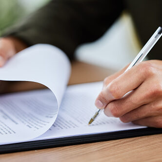 Have you double checked everything before signing?